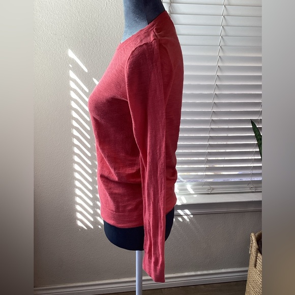 J. Crew Coral Crewneck Pullover Sweater Size XS - Picture 5 of 6